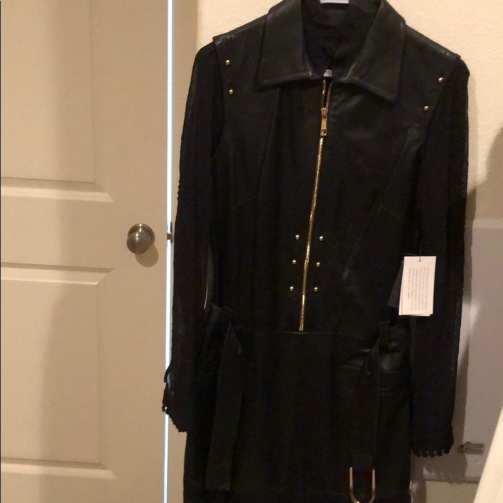 Leather Etcetera dress